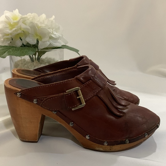 🔥1/2 OFF SUMMER SALE🔥 VINTAGE 1937 Footwear Studded Clog Mule - Picture 4 of 12